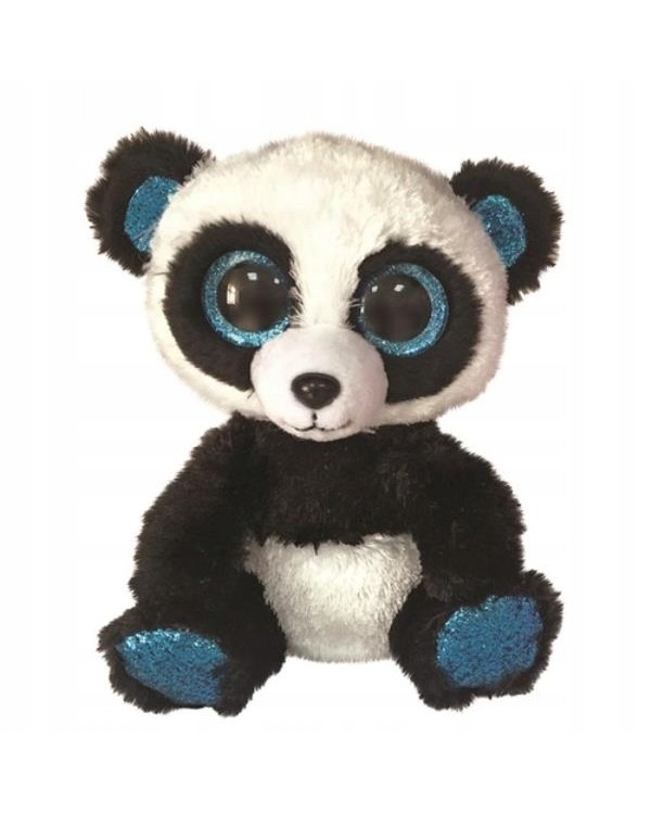 Домашні тварини (великі очі) TY BOO'S - ведмідь панда бамбук. You Beanie Boos Panda Bamboo 15 см Плюш