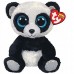 Домашні тварини (великі очі) TY BOO'S - ведмідь панда бамбук. You Beanie Boos Panda Bamboo 15 см Плюш