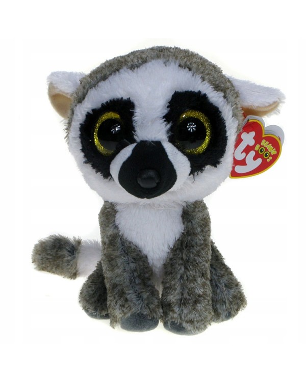 TY 62240 плюшевий лемур TY Beanie Boos Linus 15 см. TY 62240 плюшевий лемур TY Beanie Boos Linus 15 см