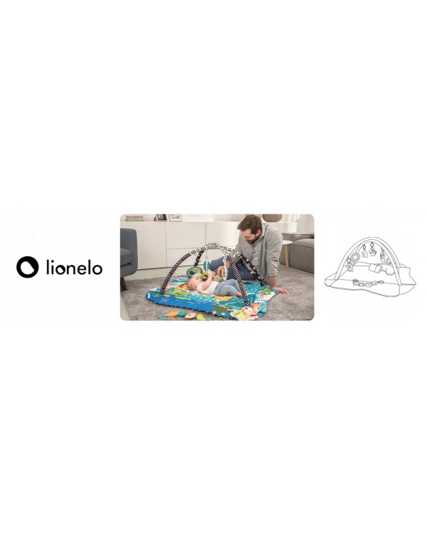 Розвиваючий килимок Lionelo Anika Plus Multicolor 5903771700894
