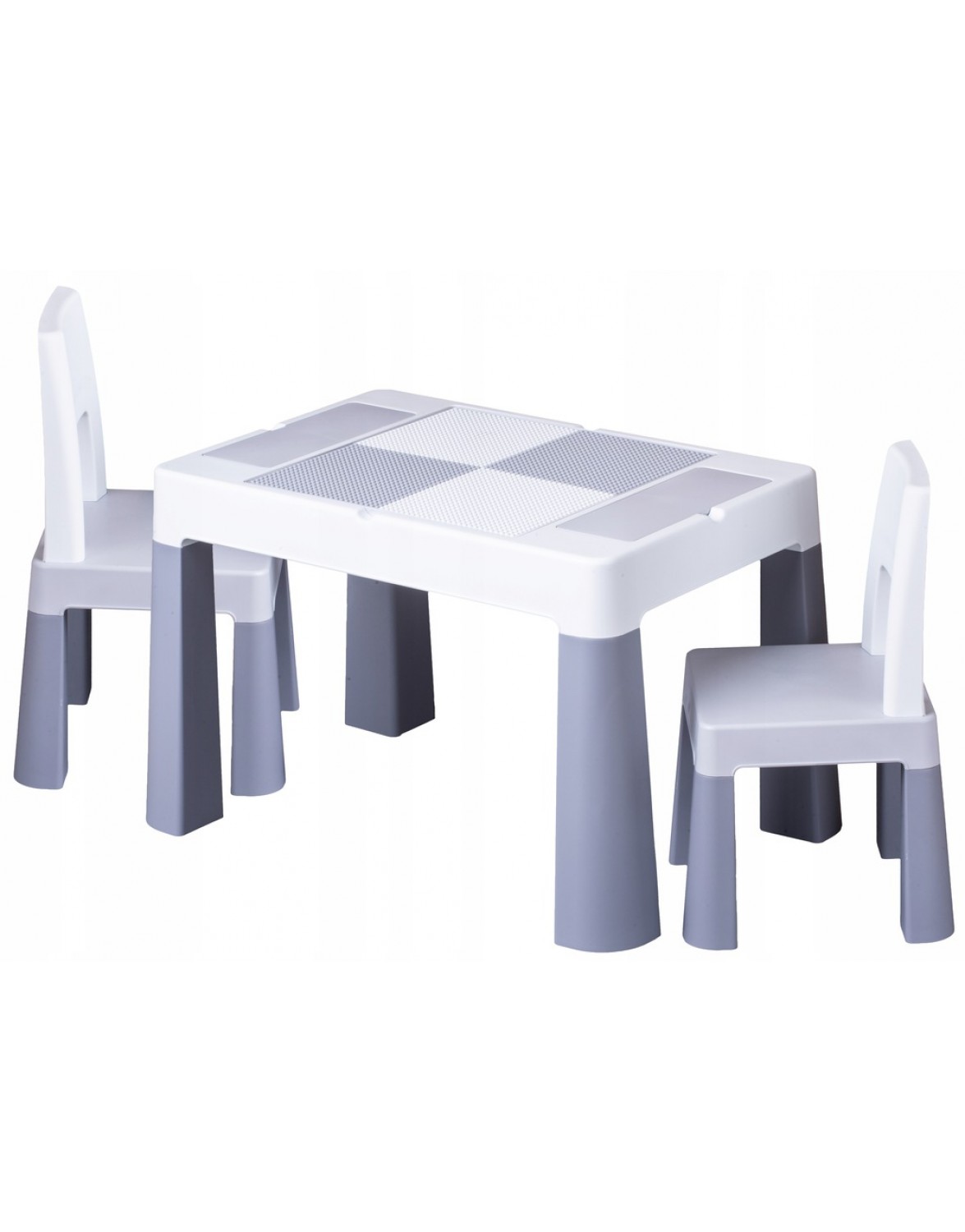 Комплект Tega Baby Multifun столик и два стульчика Grey MF-002-106 1+2