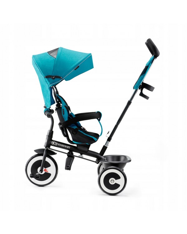 Триколісний велосипед Kinderkraft Aston Turquoise KKRASTOTRQ0000 5902533910663