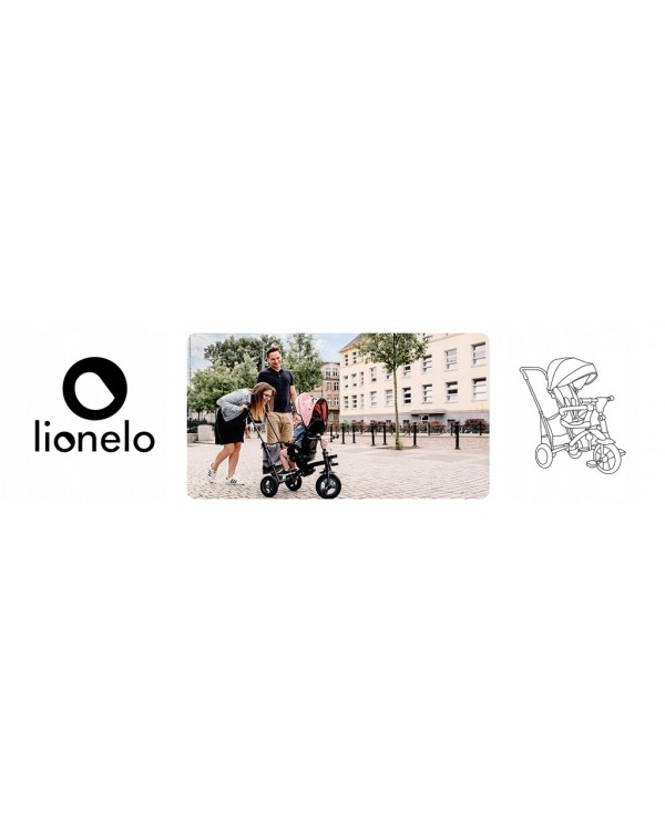 Триколісний велосипед Lionelo Tris Stone Grey  5902581656919