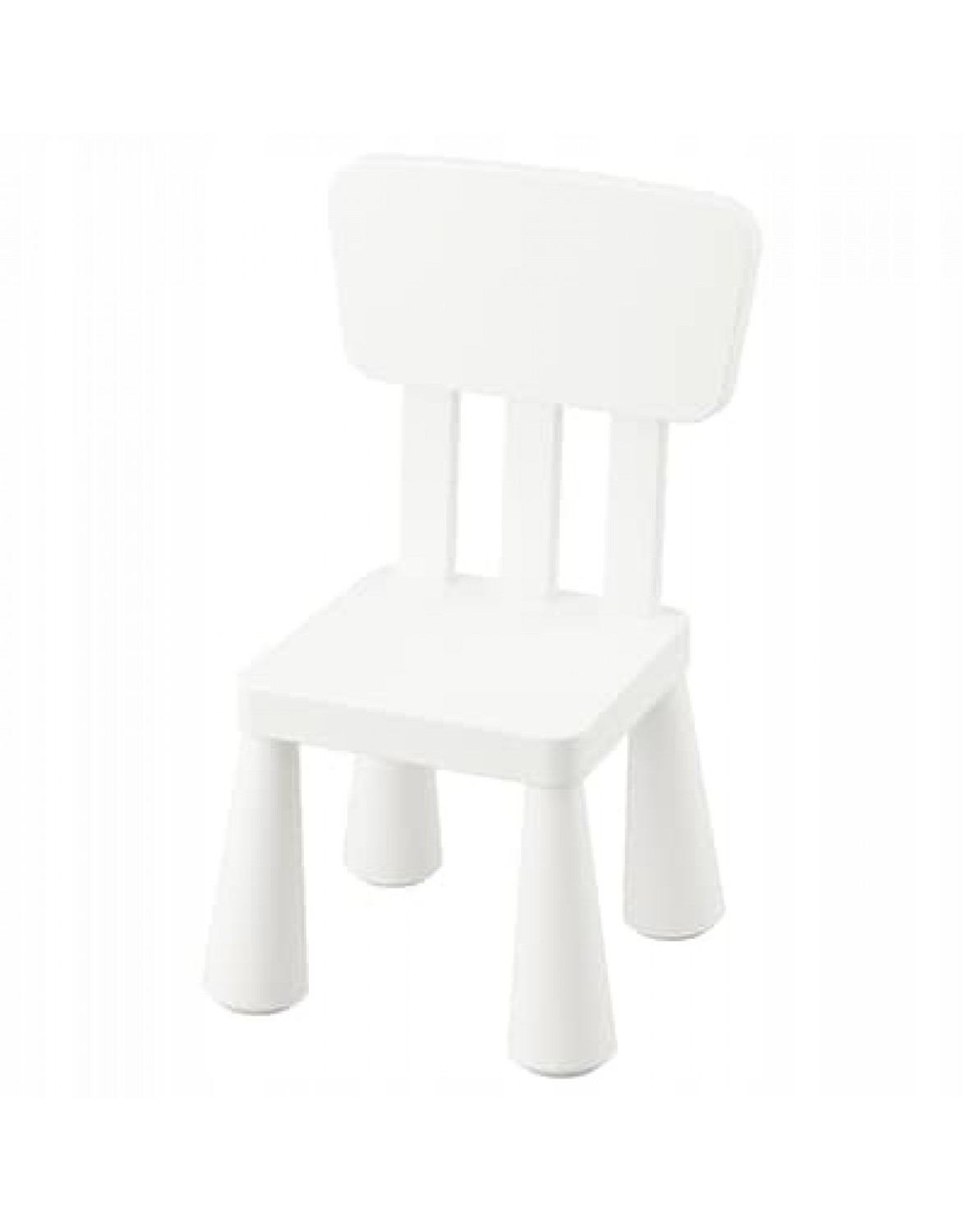 Детский стул Ikea Mammut white 403.653.71
