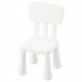 Детский стул Ikea Mammut white 403.653.71