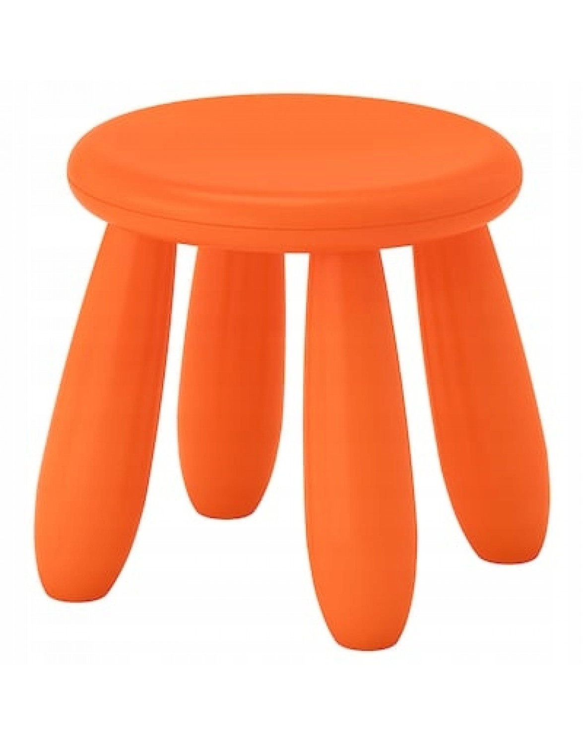 Детский табурет Ikea Mammut orange 503.653.61