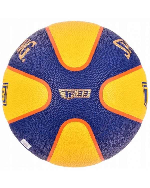 Баскетбольний м'яч Spalding TF33 R. 6. SPALDING 3x3 TF33 ФІБА баскетбольний м'яч матч шкіра in > OUT