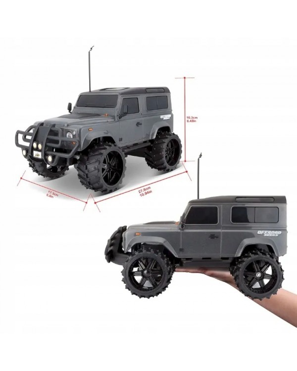 MAISTO ПОЗАШЛЯХОВИК LAND ROVER DEFENDER JEEP RC АВТОМОБІЛЬ 1:16 RC. MAISTO ПОЗАШЛЯХОВИК LAND ROVER DEFENDER JEEP 1:16 RC РОК ГУСЕНИЧНИЙ