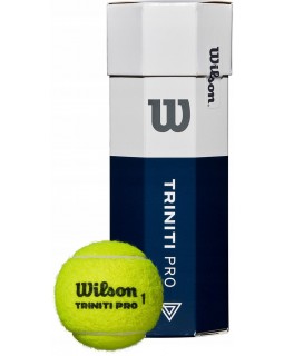 Тенісний м'яч Wilson WR8204701001 1 шт. WILSON TRINITI Pro all Court тенісні м'ячі 3шт
