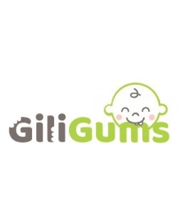 Прорізувач для зубів giligums силіконові відтінки зеленого. GILIGUMS силіконовий прорізувач заспокійливий квітка