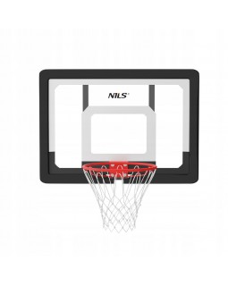 Баскетбольний комплект Nils TDK010. Баскетбольний дошка 81X58CM NILS для дверей, стіни для саду