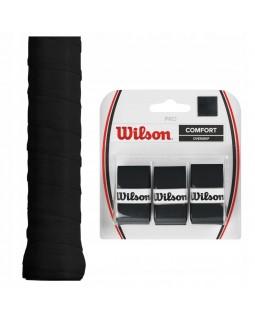 Тенісна обгортка Wilson PRO 3 шт. WILSON Pro Comfort Overgrip 3 упаковки