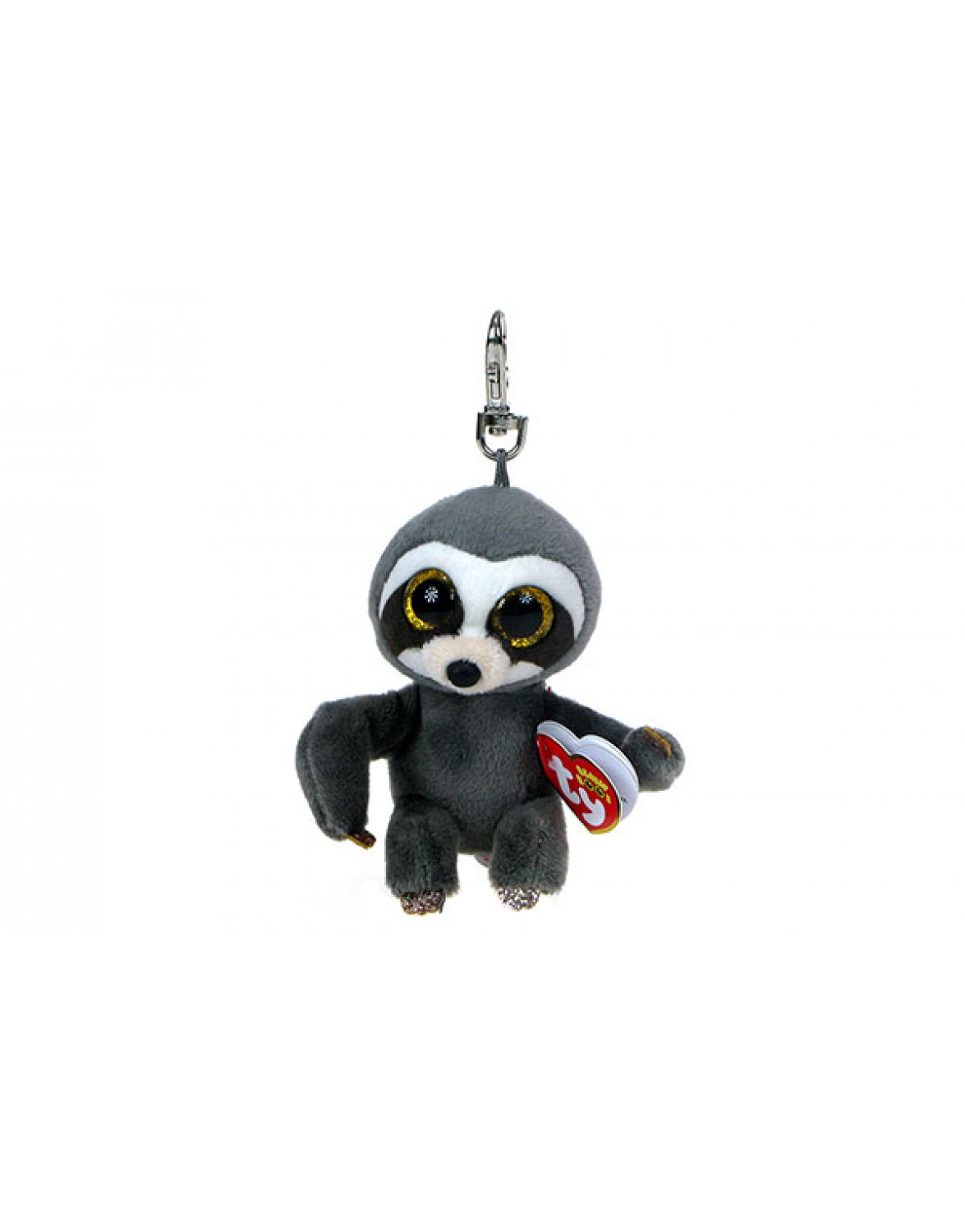 Домашні тварини (Ви Beanie Boos): брелок Лінивець Dangler. TY 65593 з тваринами (Ви Beanie Boos): брелок Лінивець Dangler