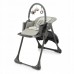 Складной стульчик для кормления 2в1 с шезлонгом Tummie Kinderkraft серый 5902533925049