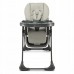 Складной стульчик для кормления 2в1 с шезлонгом Tummie Kinderkraft серый 5902533925049