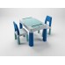 Комплект Teggi Tega Baby Multifun столик и два стульчика Turquoise-Navy-Grey 1+2 TI-011-173 5905489408246