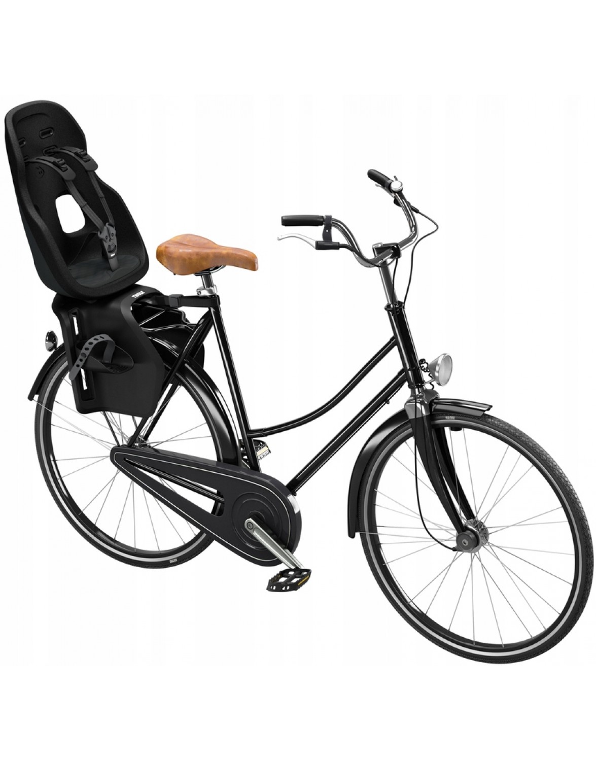 Заднє сидіння для велосипеда Thule Yepp Nexxt 2 Maxi Black чорний. THULE YEPP NEXXT MAXI 2 ВЕЛОСИПЕДНЕ СИДІННЯ БАГАЖНИК