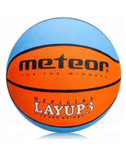 Баскетбольний м'яч Meteor Layup 3 R. 3. METEOR LayUp 3 тренувальний баскетбольний м'яч