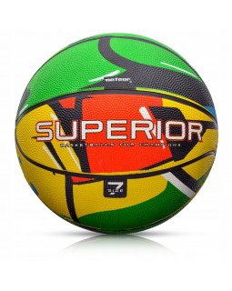 Баскетбольний м'яч Meteor SUPERIOR R. 7. METEOR SUPERIOR 7 ТРЕНУВАЛЬНИЙ БАСКЕТБОЛЬНИЙ М'ЯЧ