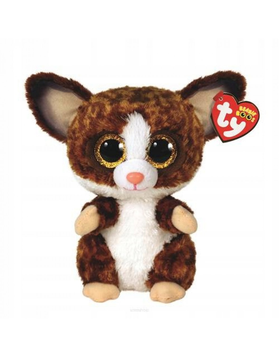 Плюшевий Лемур коричневий Binky вихованці ви-15см. BEANIE BOOS YOU М'ЯКА ІГРАШКА Плюш 15 СМ КОРИЧНЕВИЙ МАЛЕНЬКИЙ ЛЕМУР БІНКИ