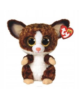 Плюшевий Лемур коричневий Binky вихованці ви-15см. BEANIE BOOS YOU М'ЯКА ІГРАШКА Плюш 15 СМ КОРИЧНЕВИЙ МАЛЕНЬКИЙ ЛЕМУР БІНКИ