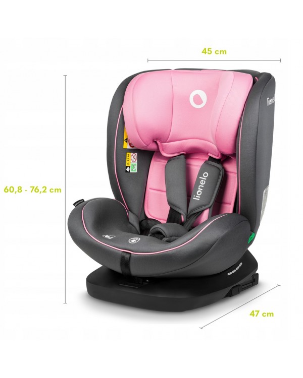 Автокрісло Lionelo Bastiaan I-Size Pink Baby isofix 40-150 cm 5903771705547