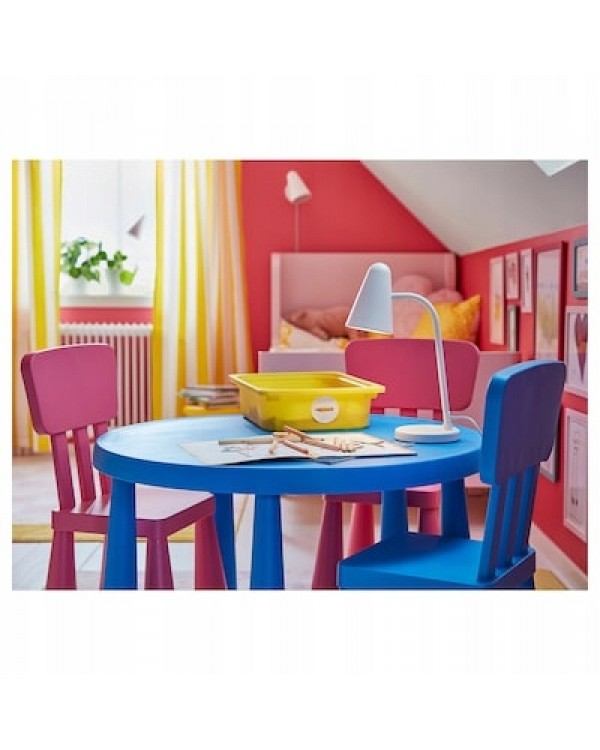 Дитячий стілець Ikea Mammut blue 603.653.46