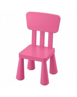 Дитячий стілець Ikea Mammut pink 803.823.21