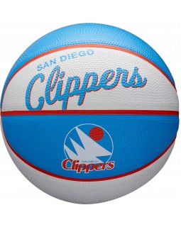 Баскетбольний м'яч Wilson Los Angeles Clippers ретро міні р. 3. WILSON LOS ANGELES CLIPPERS МІНІ БАСКЕТБОЛЬНИЙ М'ЯЧ
