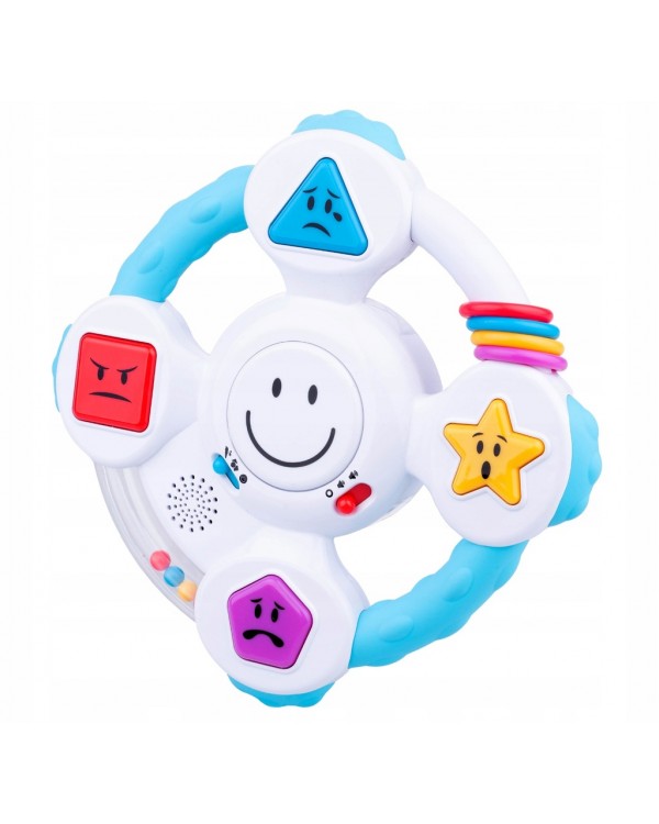 Освітня іграшка Dumel Discovery скручені емоції 6 м+. Dumel кручений емоції кермо кольору 6m+