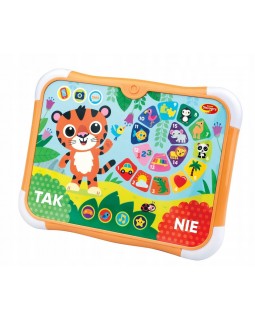 Дитячий планшет Dumel 35 см x 26,5 см. Dumel освітній планшет головоломки тигр для дітей вчить гра 12М+