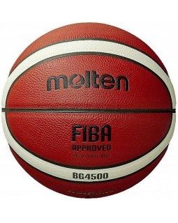 Баскетбольний м'яч Molten NBA R. 7. MOLTEN BG4500 B7G4500 БАСКЕТБОЛЬНИЙ М'ЯЧ ШКІРА ФІБА