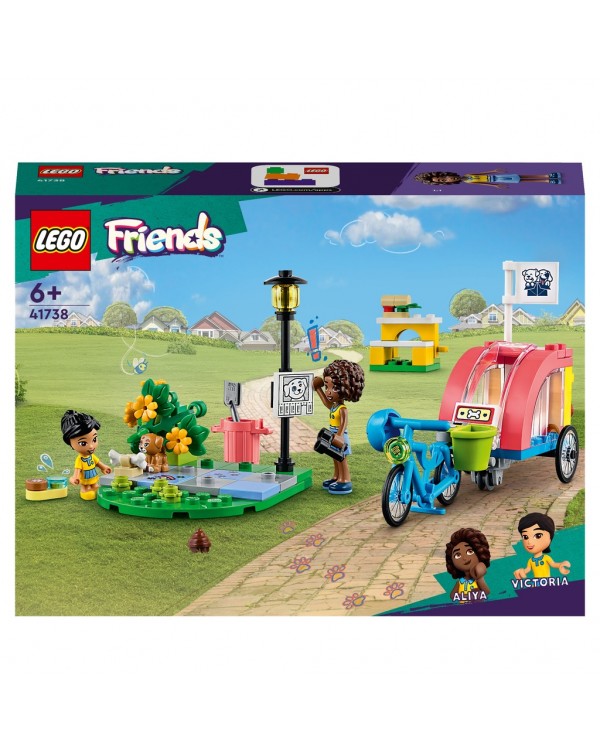 LEGO Friends 41738 велосипед для порятунку собак. LEGO FRIENDS Конструктор ВЕЛОСИПЕД ДЛЯ ПОРЯТУНКУ СОБАК 41738