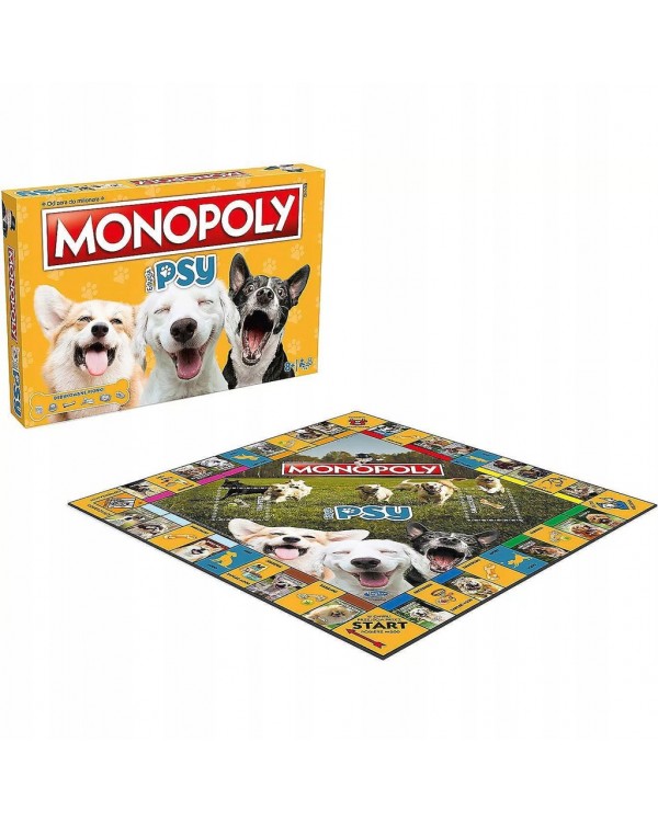 Настільна гра Hasbro монополія видання собаки. MONOPOLY DOGS WINNING MOVES КЛАСИЧНА НАСТІЛЬНА ГРА