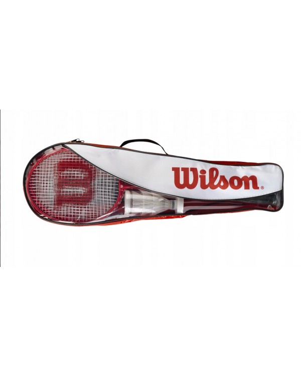 Набір ракеток Wilson Badminton Tour Set Wilson. WILSON TOUR БАДМІНТОН НАБІР СІТКА СТІЙКИ 4 РАКЕТКИ ЧОХОЛ
