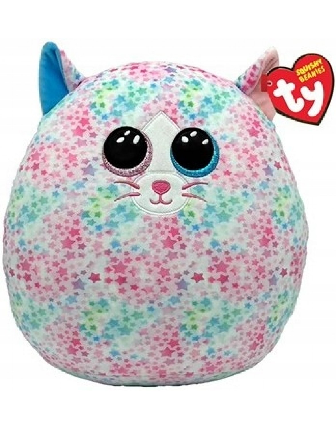 Плюш подушка кошеня Емма Squishy ви-30x22cm. TY 92643 Плюш подушка кошеня Емма Squishy ти-30x22cm