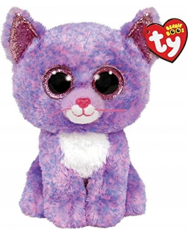 TY Beanie Boos Кессіді кошеня лаванда Плюш м'яка іграшка 15 см. TY Beanie Boos Кессіді кошеня лаванда Плюш м'яка іграшка 15см