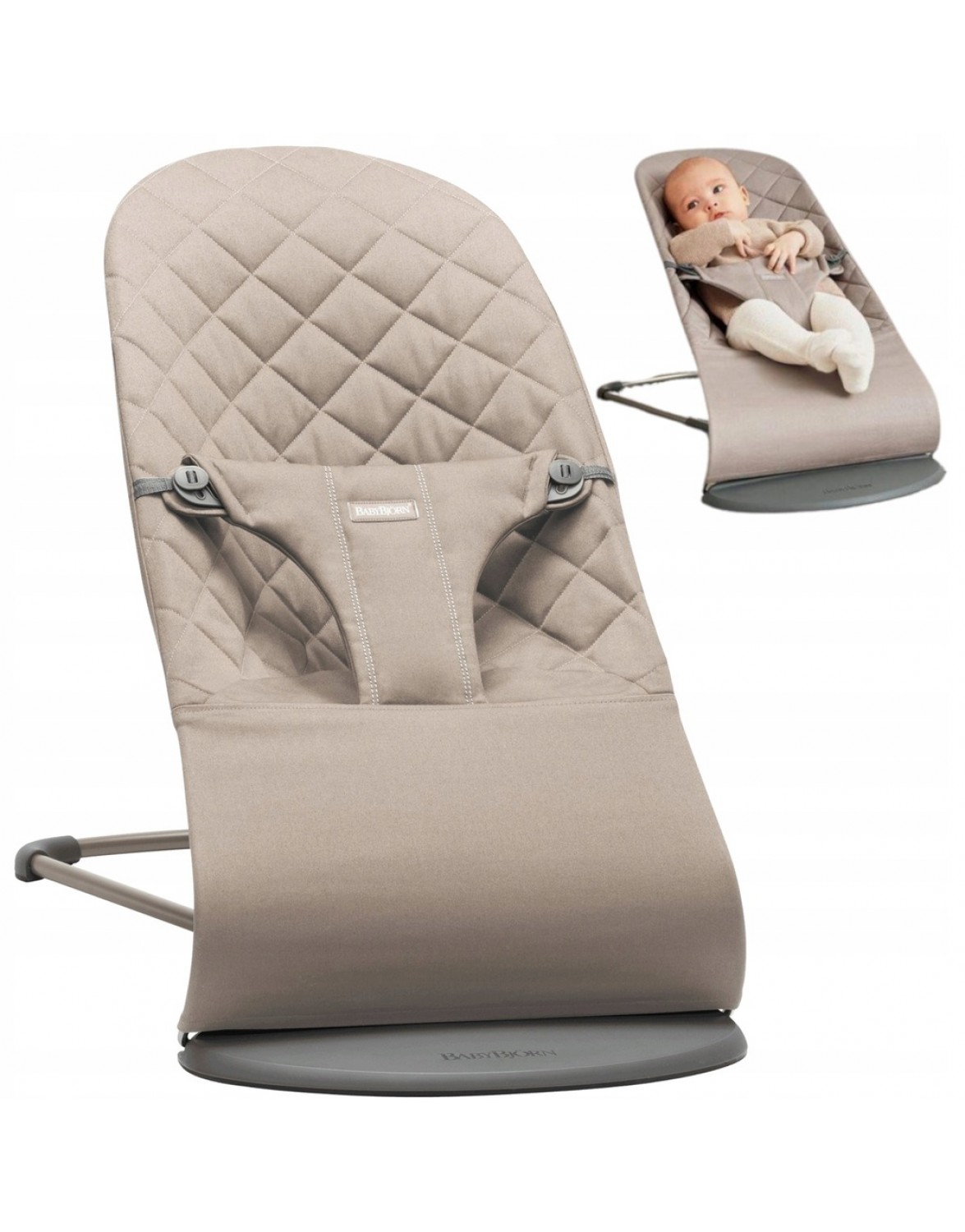 Шезлонг BabyBjörn Babybjorn Bliss x 39 x 56 см. BABYBJORN BLISS шезлонг крісло WOVEN 2in1