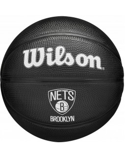 Баскетбольний м'яч Wilson Brooklyn Nets mini Black R. 3. WILSON NBA BROOKLYN NETS МІНІ БАСКЕТБОЛЬНИЙ М'ЯЧ 3