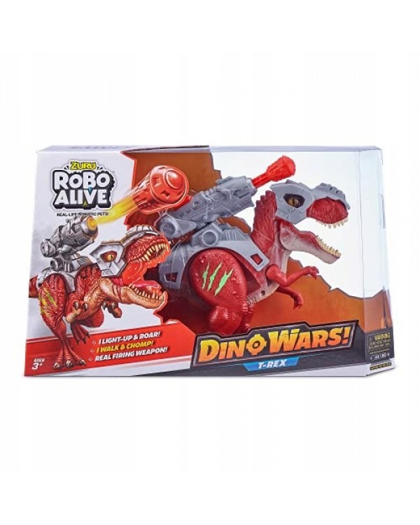 Robo Alive Dino Wars Raptor Toy, Robotic Toy, Real. ROBO ALIVE ДИНОЗАВР T-REX РОБОТ ХОДИТЬ, ЯК СПРАВЖНІЙ ІНТЕРАКТИВНИЙ