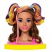Голова для укладання Mattel Барбі. Барбі голова лялька для розчісування каштанове волосся аксесуари MATTEL великий 3+