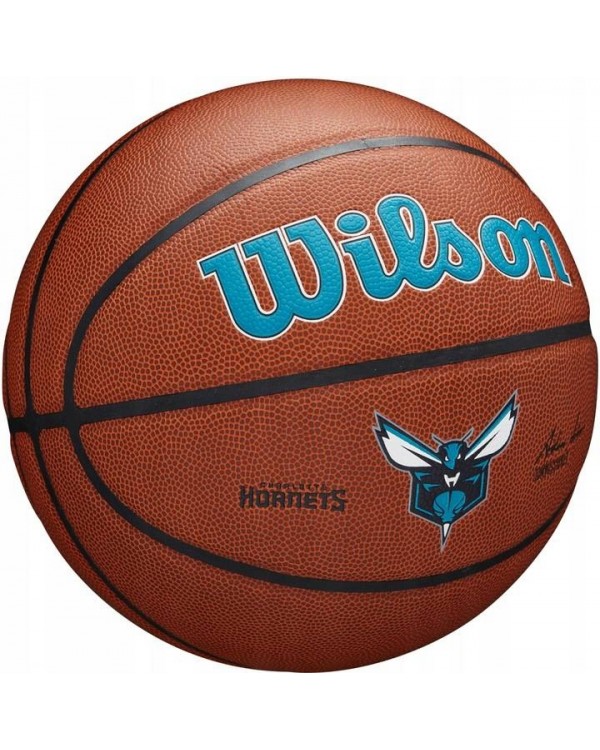 Баскетбольний м'яч Wilson Team Alliance Charlotte Hornets Ball R. 7. WILSON CHARLOTTE HORNETS NBA БАСКЕТБОЛЬНИЙ М'ЯЧ