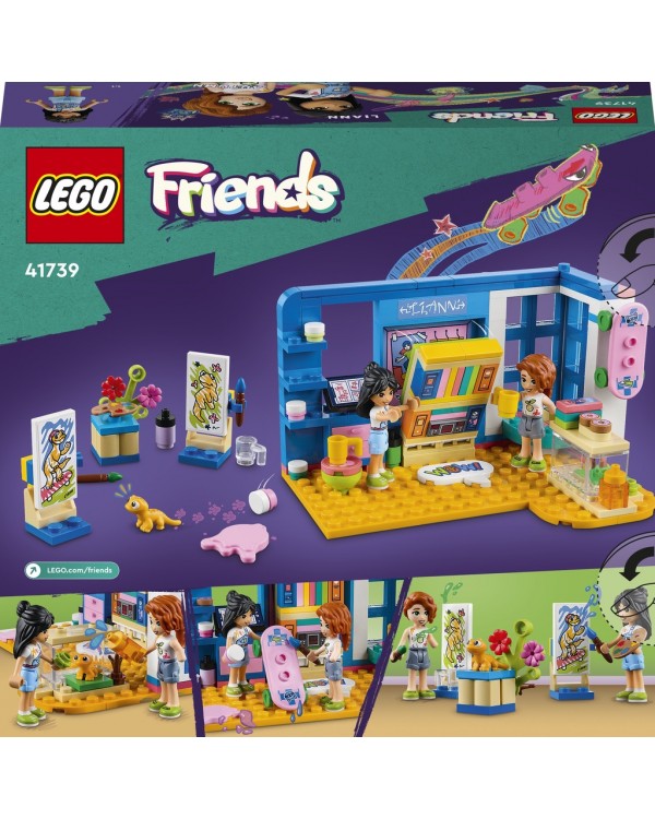 LEGO Friends 41739 кімната Лианн. LEGO FRIENDS Конструктор КІМНАТА LIANN 41739