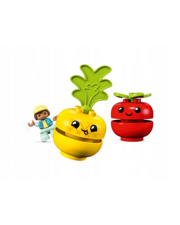 LEGO Duplo 10982 трактор з овочами та фруктами. LEGO Duplo-трактор з овочами і фруктами 10982