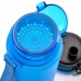 Пляшка для води Meteor 74575 500 мл синій. Пляшка для води спортивна пляшка Метеор 500мл 22,5 см тритан індикатор води ручка