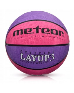 Баскетбольний м'яч Meteor LAYUP R. 3. METEOR LayUp 3 тренувальний баскетбольний м'яч