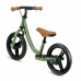 Біговий велосипед Kinderkraft Space 12" зелений. Біговел легкий ручний гальмо регульований космічний Kinderkraft зелений
