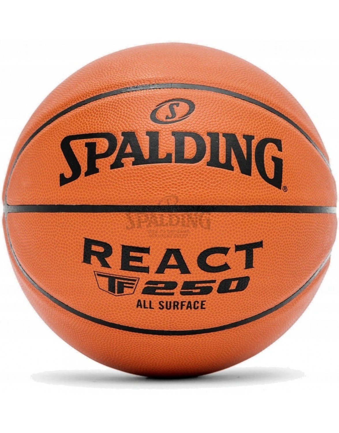 Баскетбольний м'яч Spalding TF-250 React R. 6 R. 6. SPALDING TF250 6 БАСКЕТБОЛЬНИЙ М'ЯЧ ШКІРА IN / OUT