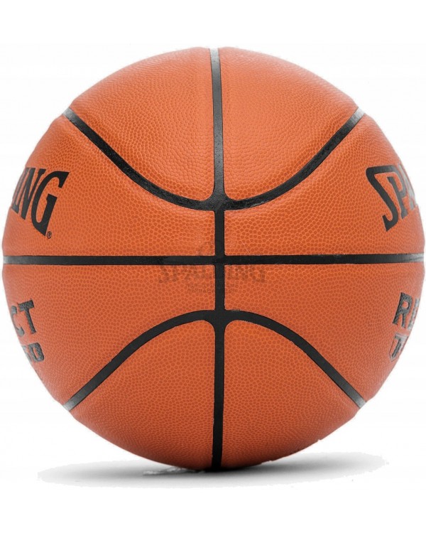 Баскетбольний м'яч Spalding React TF - 250 R. 7. SPALDING TF250 7 БАСКЕТБОЛЬНИЙ М'ЯЧ ШКІРА IN / OUT