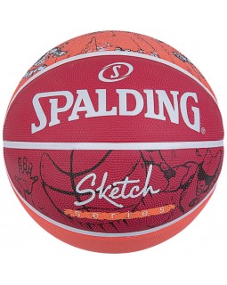 Баскетбольний м'яч Spalding Street Sketch Dribble R. 7. SPALDING SKETCH БАСКЕТБОЛЬНИЙ М'ЯЧ 7 STREETBALL